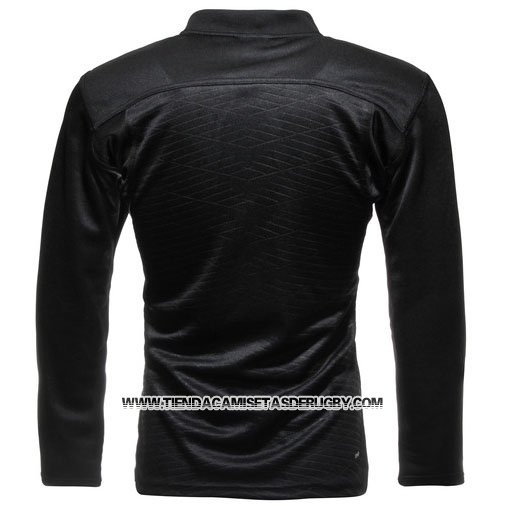 Camiseta Nueva Zelandia All Blacks Mangas Larga Rugby 2016 Local